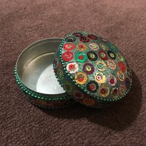 Sequined Jewelry Tin